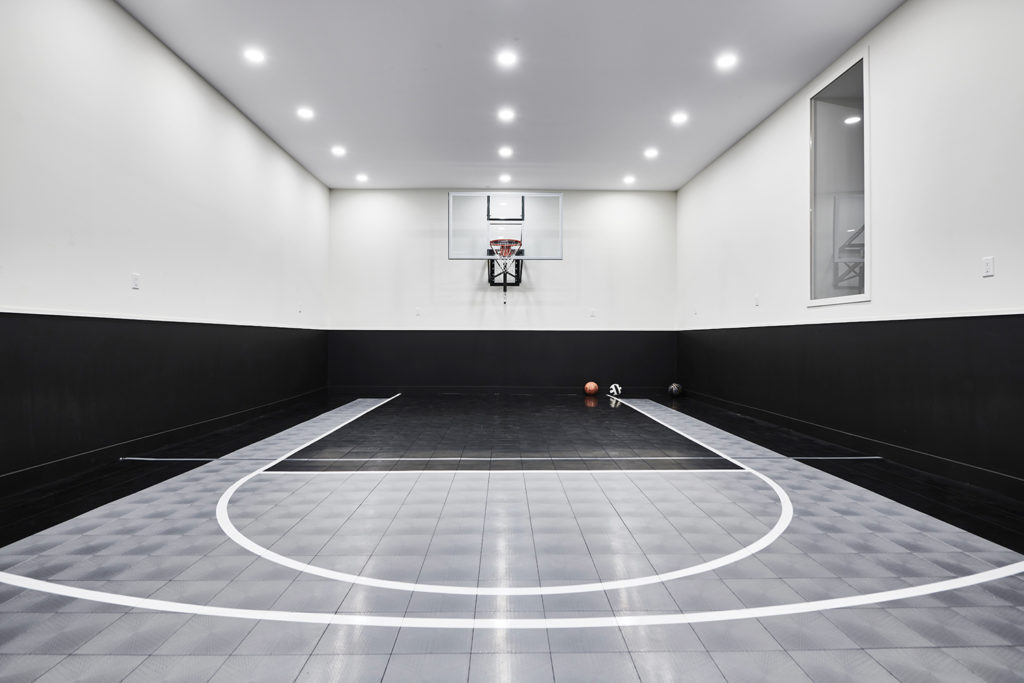 Connor McDavid, Lauren Kyle Basketball Court